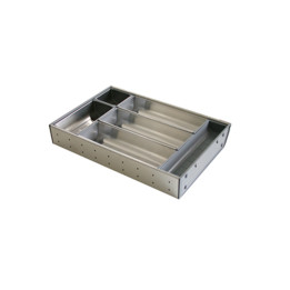 CUBERTERO 450 MM 6 CUBETAS INOX SATIN