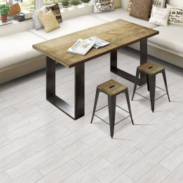 GRES PORCELANICO MADERA WOOD SOFT WHITE