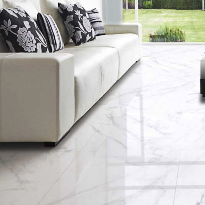 PORCELANATO MARMOL BRILLO STATUARIO