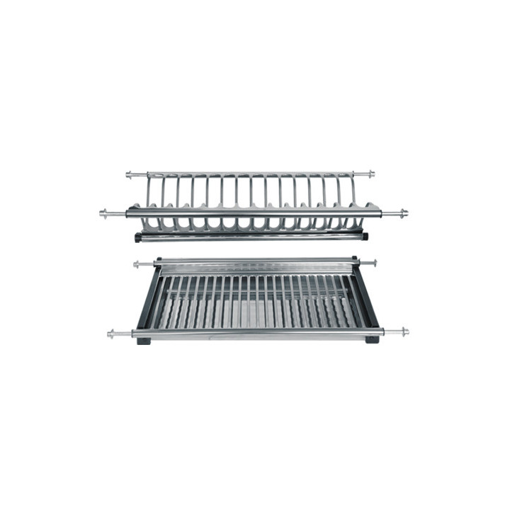 SECAPLATO 304 CON BANDEJA 280X565MM INOX SATIN