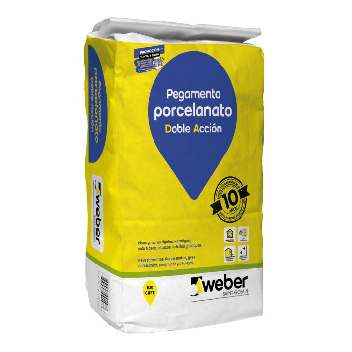 ADHESIVO POLVO DOBLE ACCIÓN 25KG