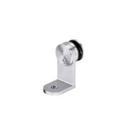 SOPORTE FIJO CRISTAL A PARED O SUELO 90°