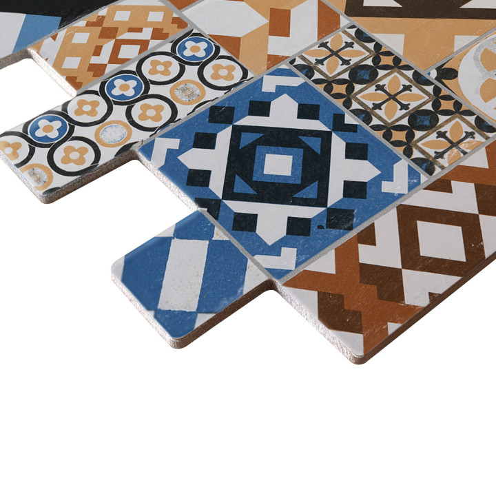 CERAMICA PISO MATE CLASSICO MULTICOLOR 34X50
