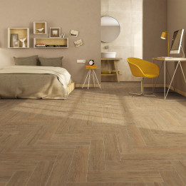 GRES PORCELANICO MADERA WOOD SOFT TABACO