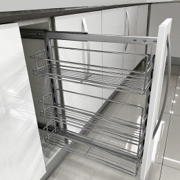 ESPECIERO LATERAL TRIPLE 180-200MM CROMO