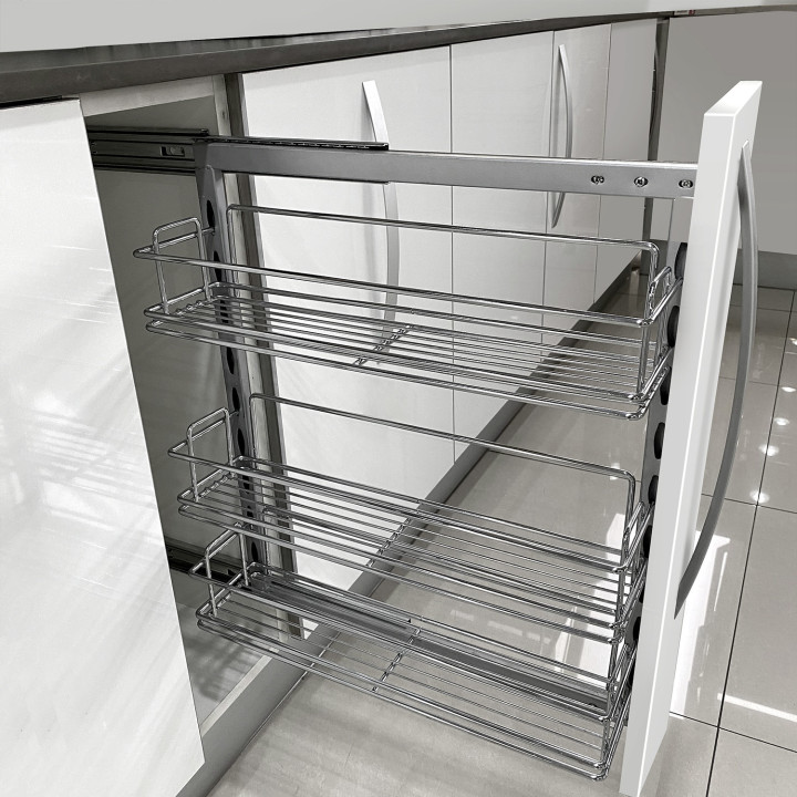 ESPECIERO LATERAL TRIPLE 180-200MM CROMO