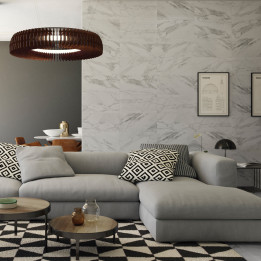 CERAMICA MURO BRILLO CARRARA WHITE RECTIFICADA