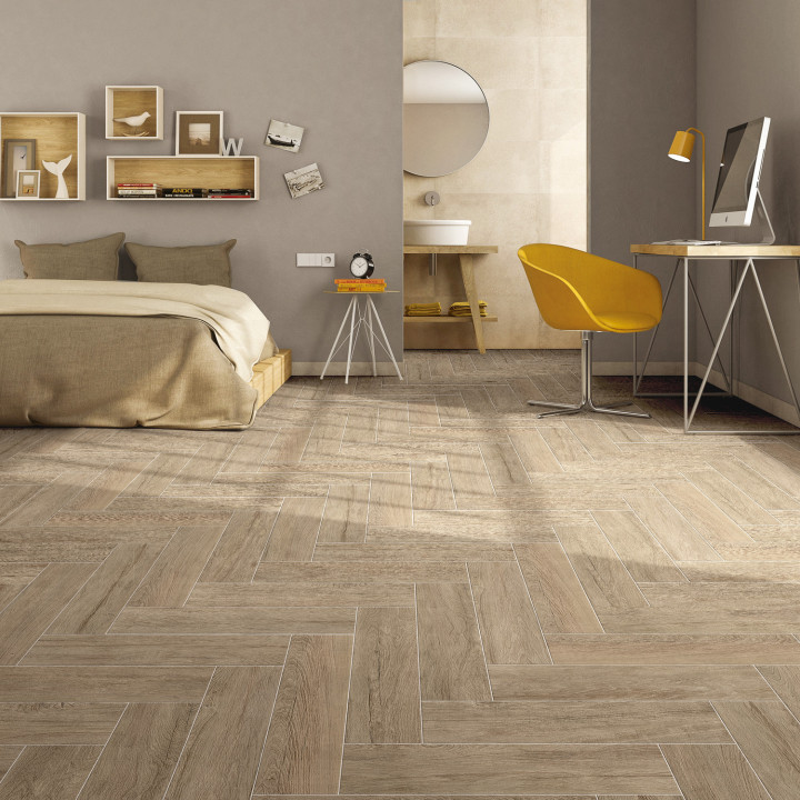 GRES PORCELANICO MADERA WOOD SOFT TABACO
