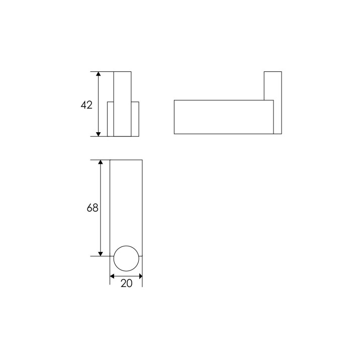 PERCHA SIMPLE CT7106