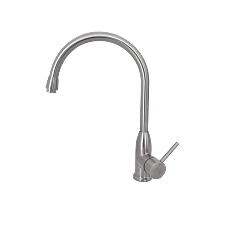 MONOMANDO LAVAPLATO CROOK 980008 INOX SATIN