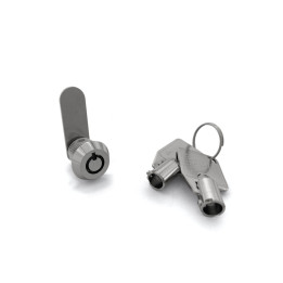 CERRADURA TUBULAR GUANTERA SEGURIDAD 10.4MM CROMO DAP