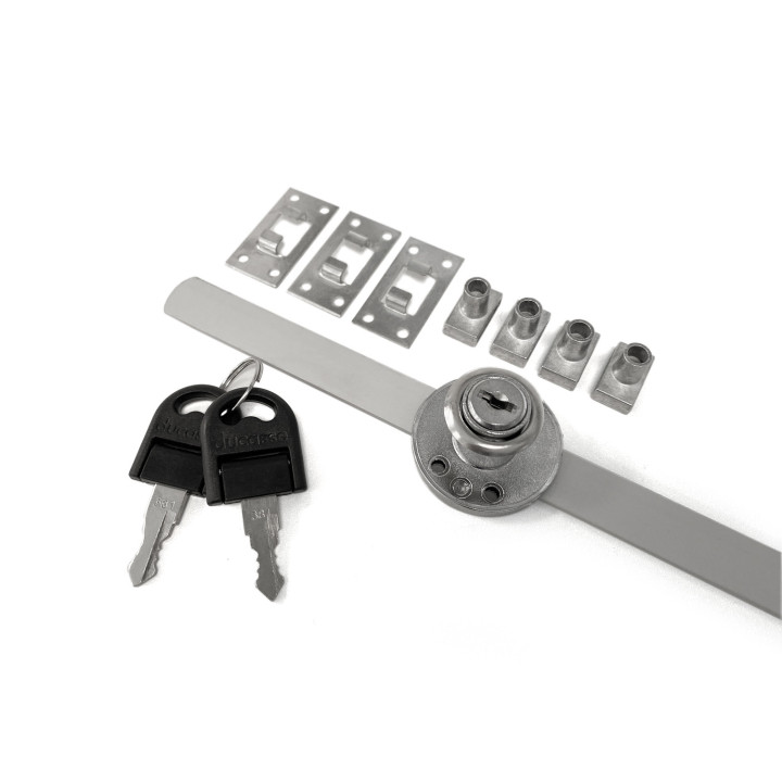CERRADURA KARDEX LATERAL CROMO DAP