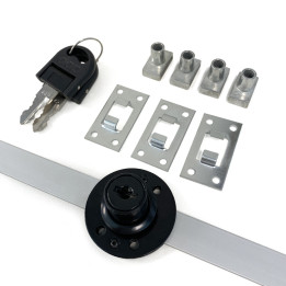 CERRADURA KARDEX LATERAL NEGRA DAP