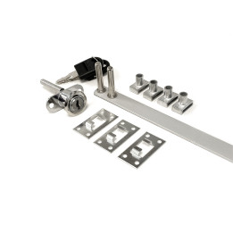 CERRADURA KARDEX FRONTAL CROMO DAP