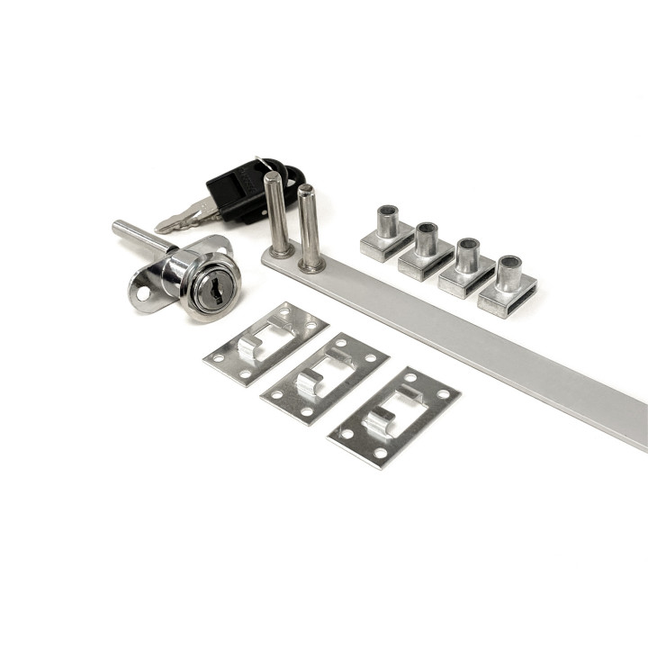 CERRADURA KARDEX FRONTAL CROMO DAP