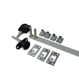 CERRADURA KARDEX FRONTAL NEGRA DAP