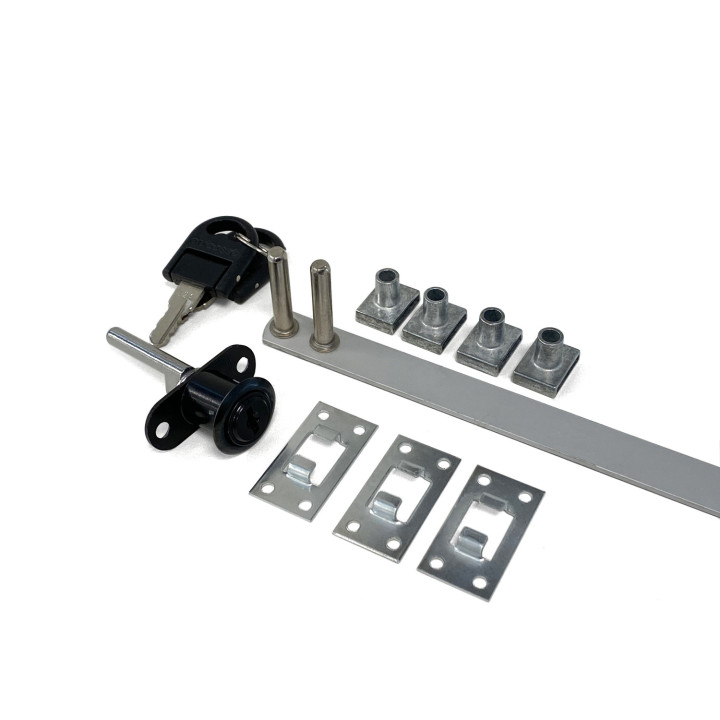 CERRADURA KARDEX FRONTAL NEGRA DAP