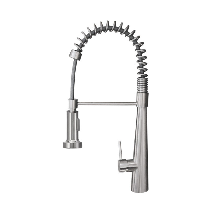MONOMANDO LAVAPLATO SPRING 980002 INOX SATIN