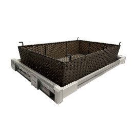 CANASTO 102C ORGANIZADOR TIPO RATTAN