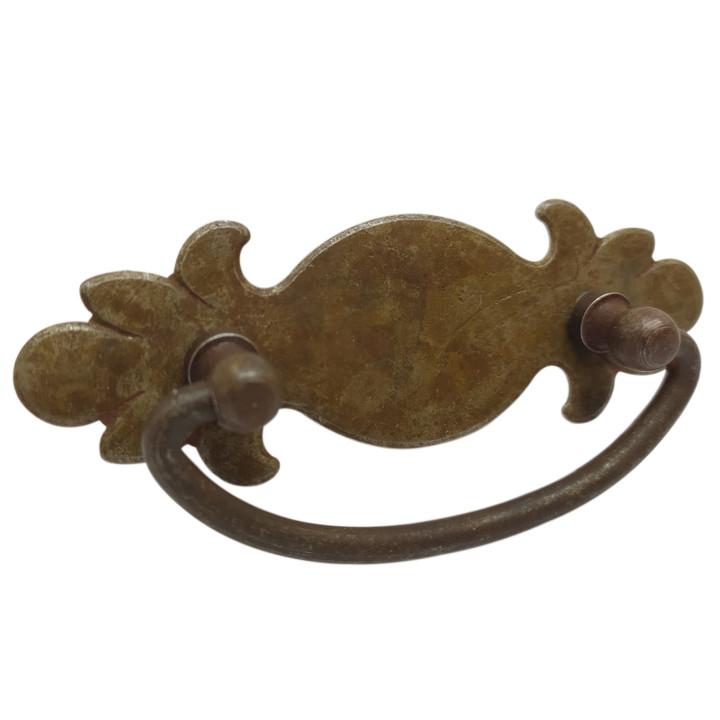 TIRADOR 06999 OVAL C/PL Y PERNOS 115X49MM
