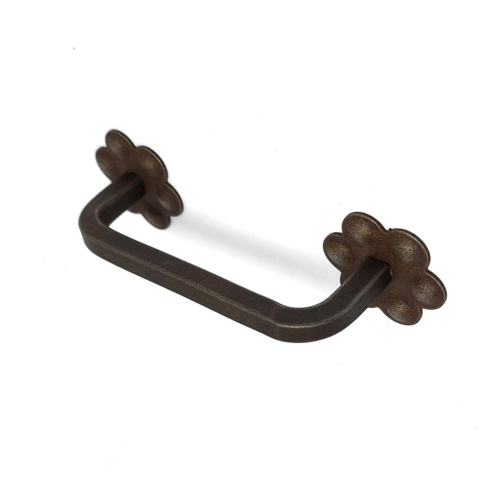TIRADOR 15028 FLOR 80X28MM