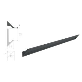TIRADOR ASA CORRIDA SYMA 2 INGLETE 2.95 MTS