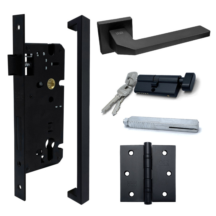 SET ACCESO/OFICINA BLACK DOOR DAP BJ2211B