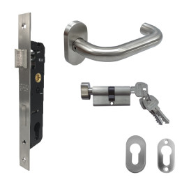 KIT PERFIL INOX OFICINA/ACCESO 2814/TP60