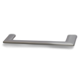 TIRADOR MUEBLE H185 160MM NICKEL SAT.
