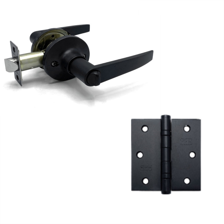 KIT NEGRO FORTUS BAÑO 815 + BISAGRAS