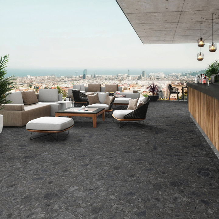 GRES PORCELANICO CEPPOSTONE CHARCOAL