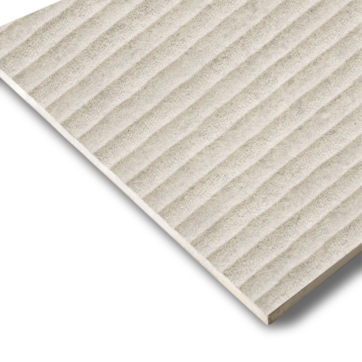 CERAMICA MURO MATE CORE CARVINED SNOW RECTIFICADA