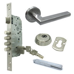 KIT SEGURIDAD MACIZA 2809/3202 INOX ACCESO
