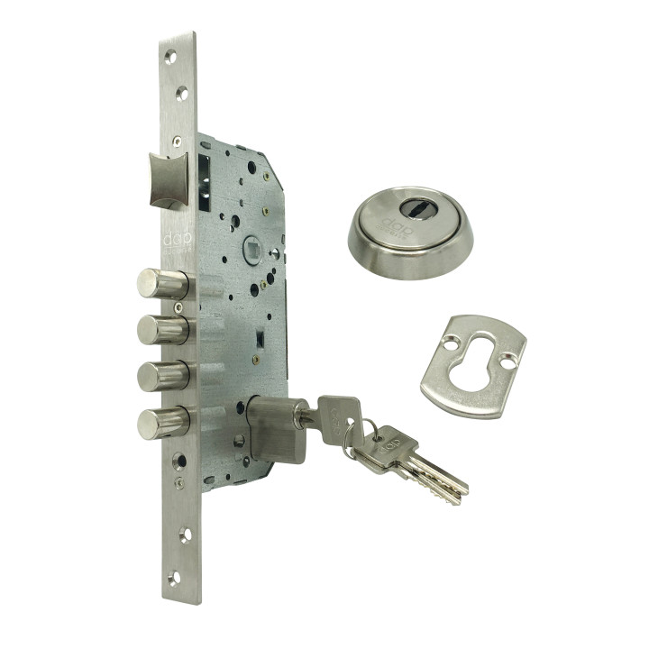 KIT SEGURIDAD MACIZA 2809/3202 INOX ACCESO