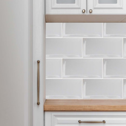 CERAMICA MURO BRILLO BLANCO 20X30