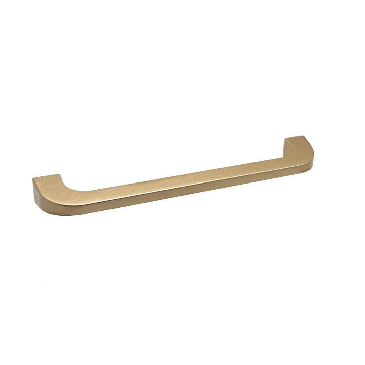 TIRADOR MACIZO E6254 175/160MM ORO CEPILLADO