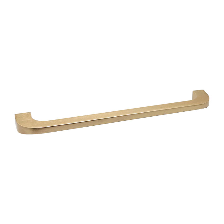 TIRADOR MACIZO E6254 175/160MM ORO CEPILLADO