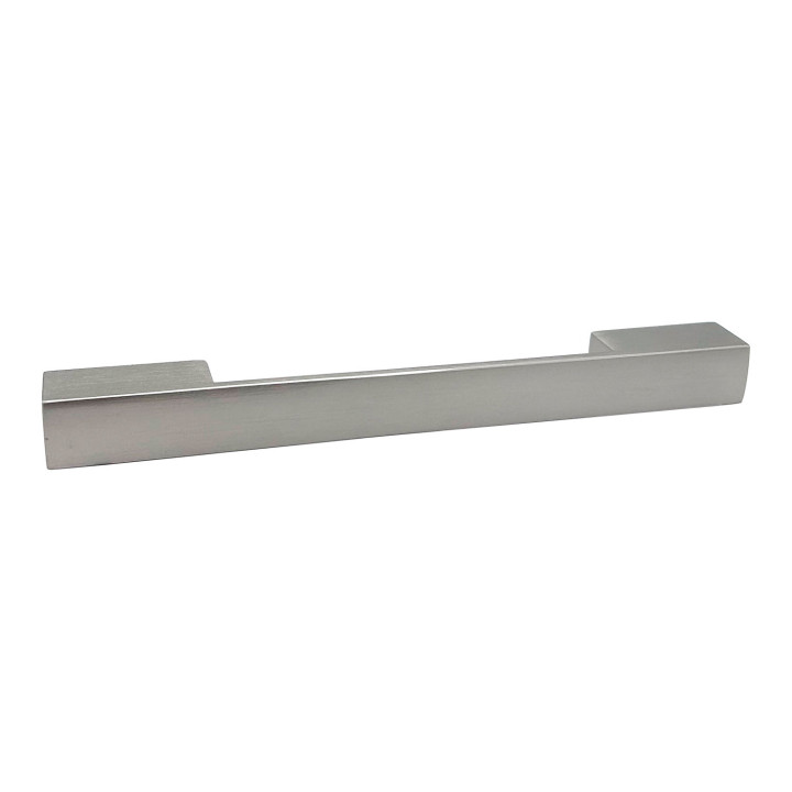 TIRADOR BARRA E6148 211/192MM NICKEL SATÍN