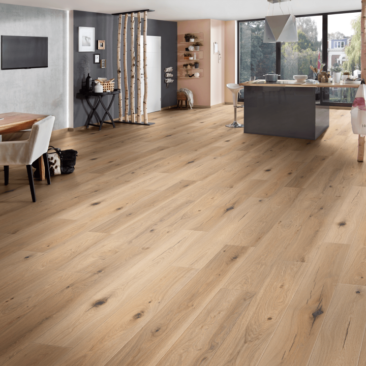 PISO F. SHELL OAK BISELADO