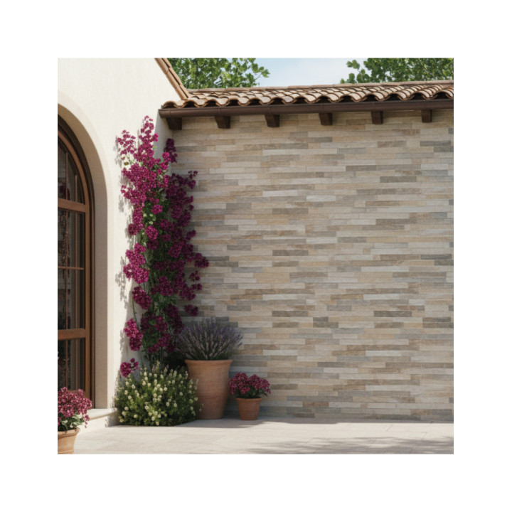 GRES PORCELANICO FACHALETA BEIGE PIEDRA