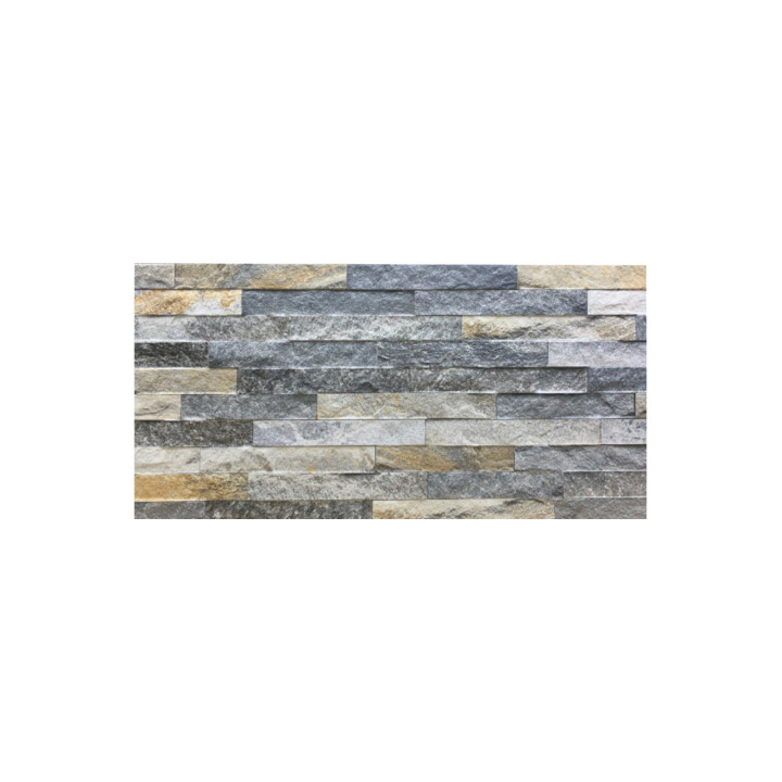 GRES PORCELANICO FACHALETA GRIS PIEDRA