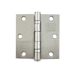 SET BISAGRA CON RODAMIENTO CANTO RECTO NICKEL SATIN MOD.50121