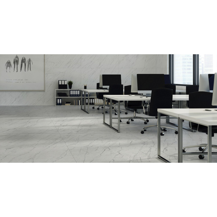 PORCELANATO MÁRMOL MATE CARRARA 60X120