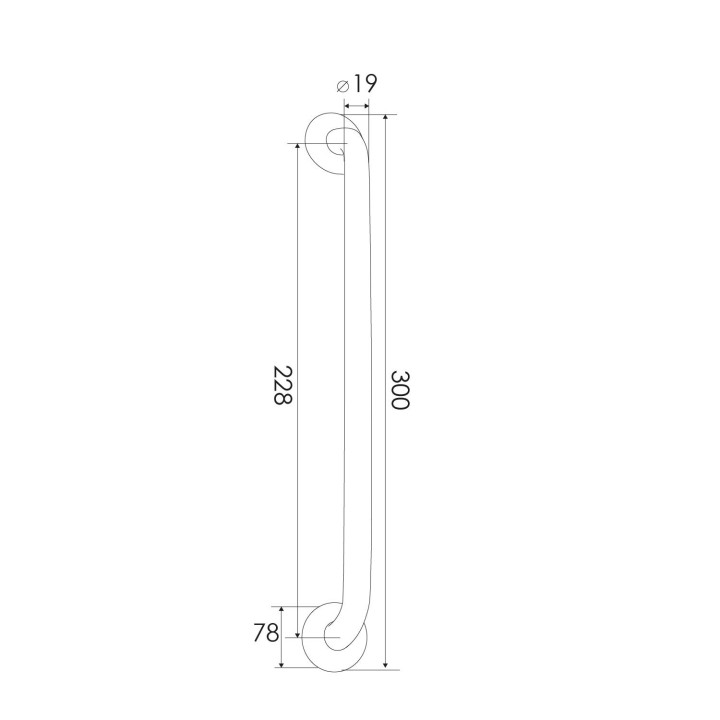 MANILLON 06 228 MM INOX