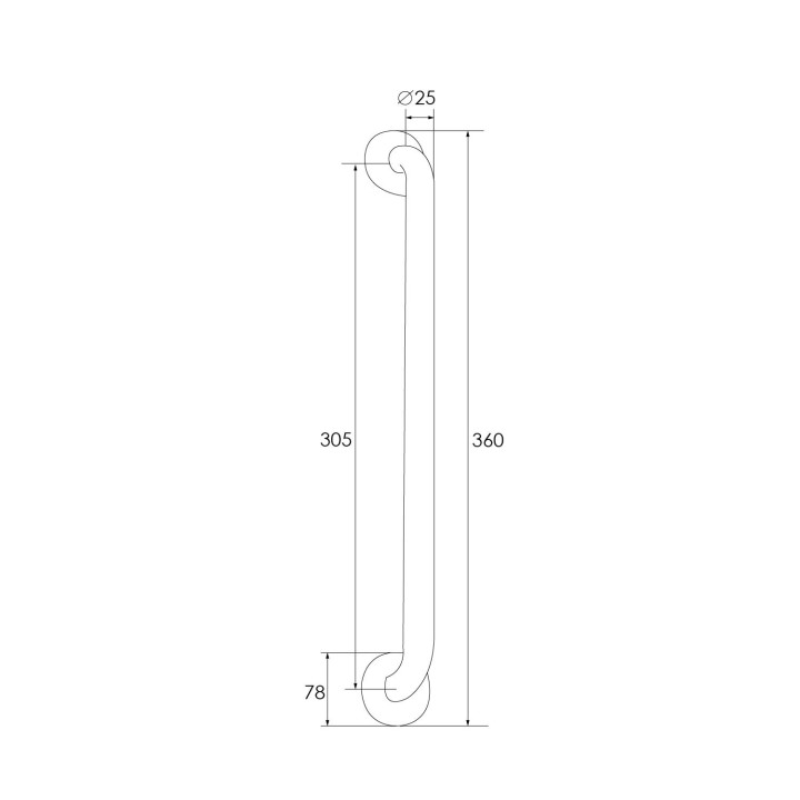 MANILLON 301-B 305MM INOX