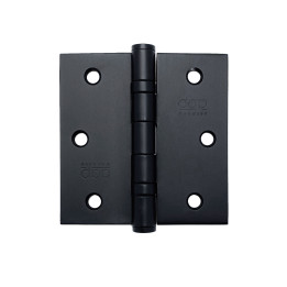 SET BISAGRA CON RODAMIENTO CANTO RECTO NEGRA INOX MOD.50102