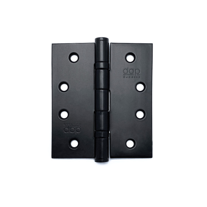 SET BISAGRA CON RODAMIENTO CANTO RECTO NEGRA INOX MOD.50102