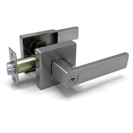 CERRADURA TUBULAR  1803 MANILLA ACCESO NIQUEL SATIN